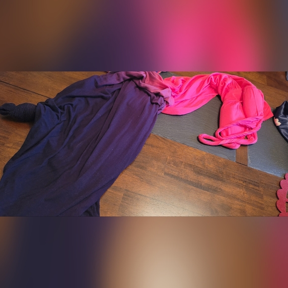 INC International Concepts ||  Deep-V Raspberry Ombre Maxi - Women's Size M - Picture 10 of 10